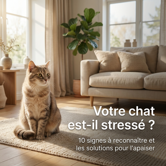 Chat stressé : 10 signes à reconnaître et solutions
