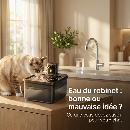 Eau du robinet pour mon chat : bonne ou mauvaise idée ?
