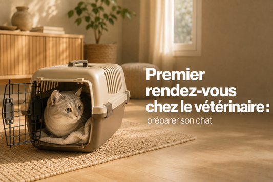 Premier rendez-vous chez le vétérinaire : préparer son chat