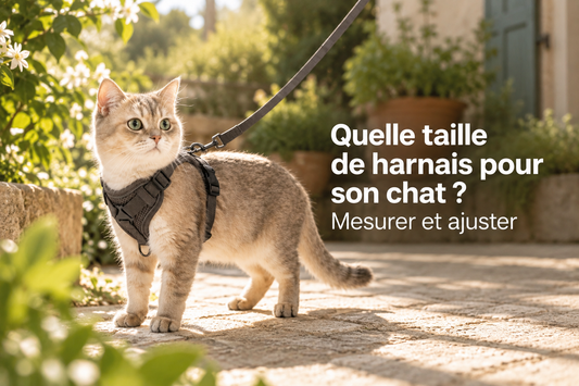 Quelle taille de harnais pour son chat ? Mesurer et ajuster