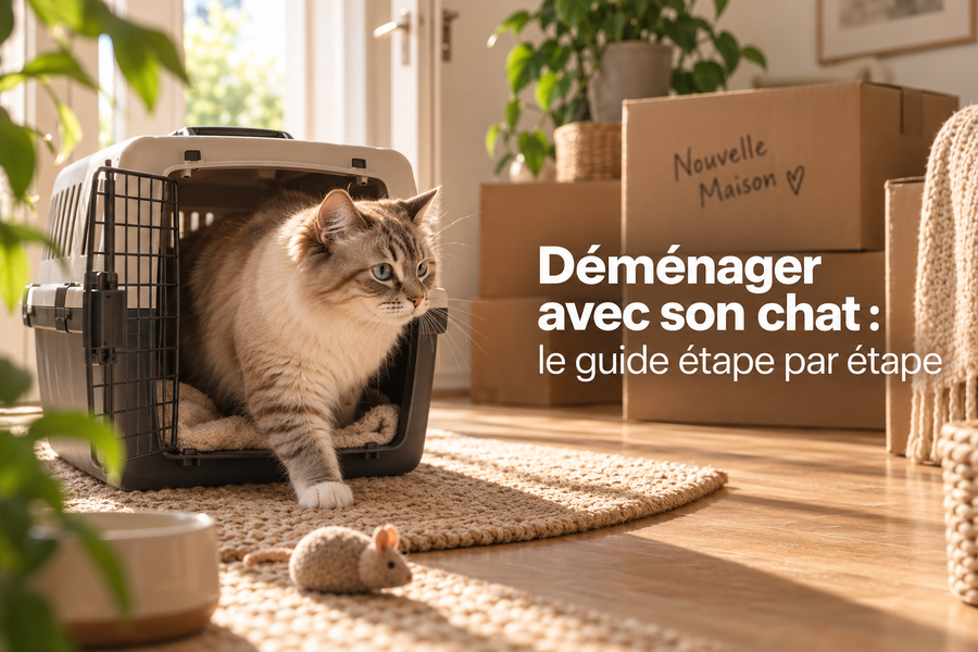 Déménager avec son chat : le guide étape par étape