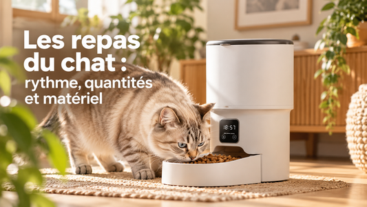 Organiser les repas de son chat : la place, la gamelle, le matériel