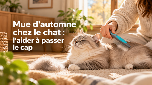 Mue d'automne chez le chat : l'aider à passer le cap