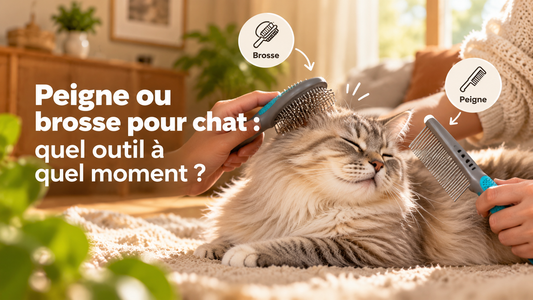 Peigne ou brosse pour chat : quel outil à quel moment