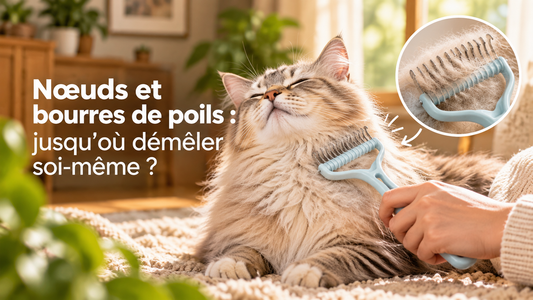 Nœuds et bourres de poils : jusqu'où démêler soi-même