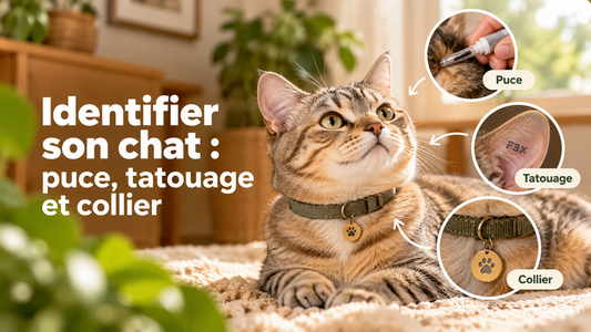 Identifier son chat : puce, tatouage et collier