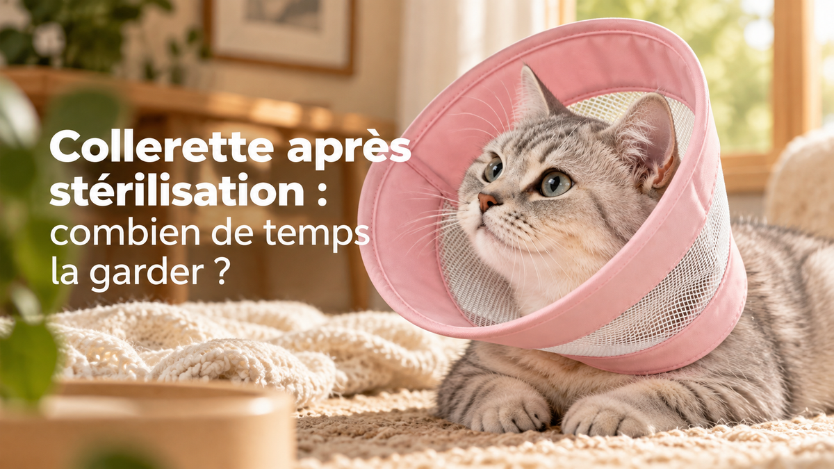 Collerette après stérilisation : combien de temps la garder