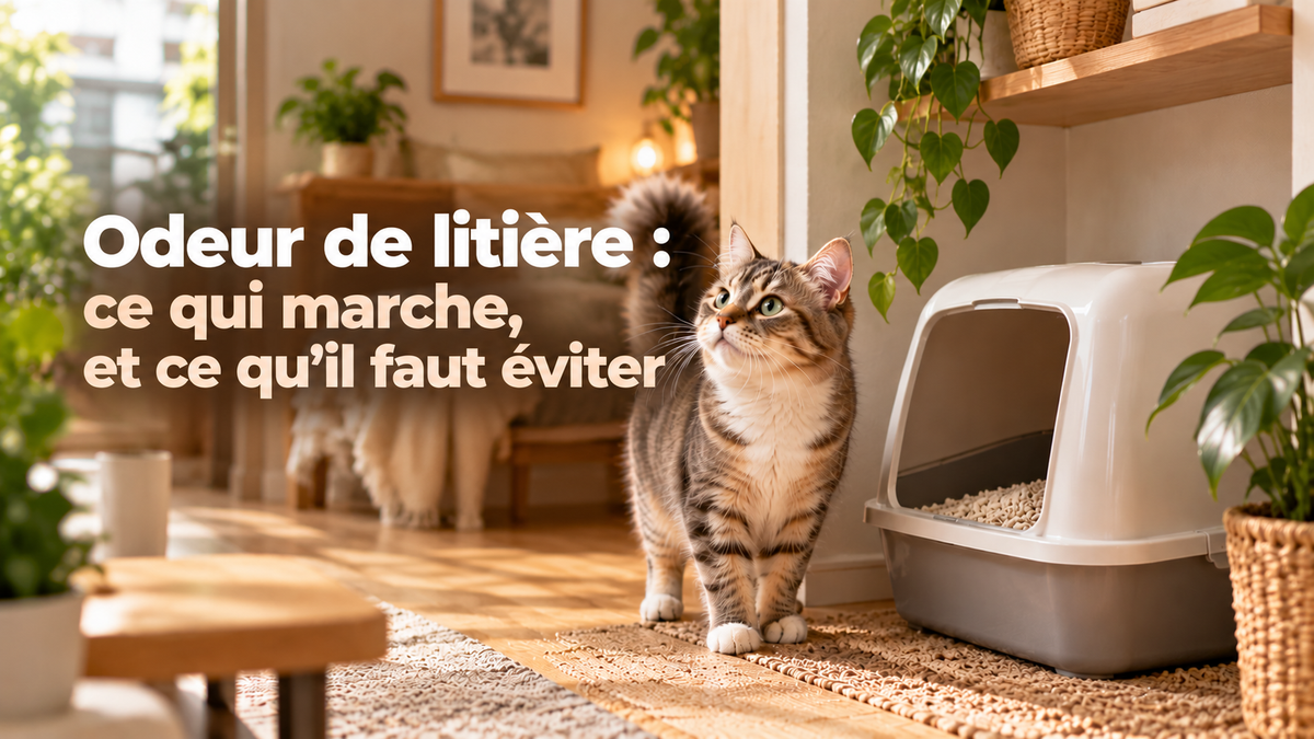 Odeur de litière : ce qui marche, et ce qu'il faut éviter