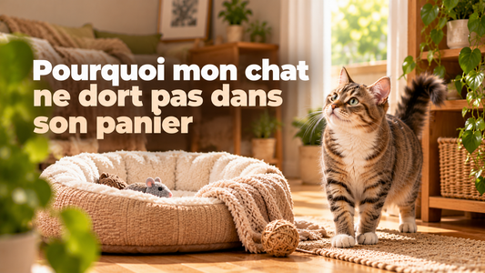 Pourquoi mon chat ne dort pas dans son panier