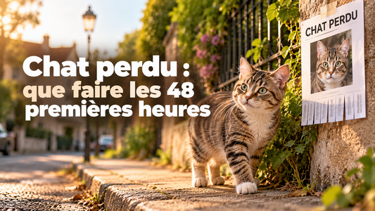 Chat perdu : que faire les 48 premières heures
