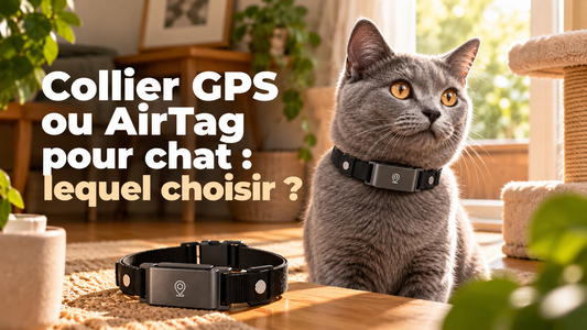 Collier GPS ou AirTag pour chat : lequel choisir