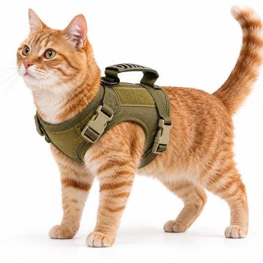Harnais Tactique pour Chat