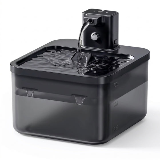 Fontaine à Eau Premium pour Chat : Inox, Grande Capacité, Sans Fil